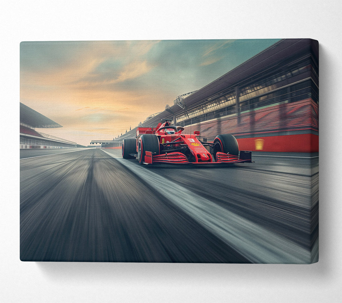  A Canvas Print of F1 Canvas Art