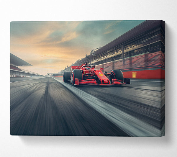  A Canvas Print of F1 Canvas Art