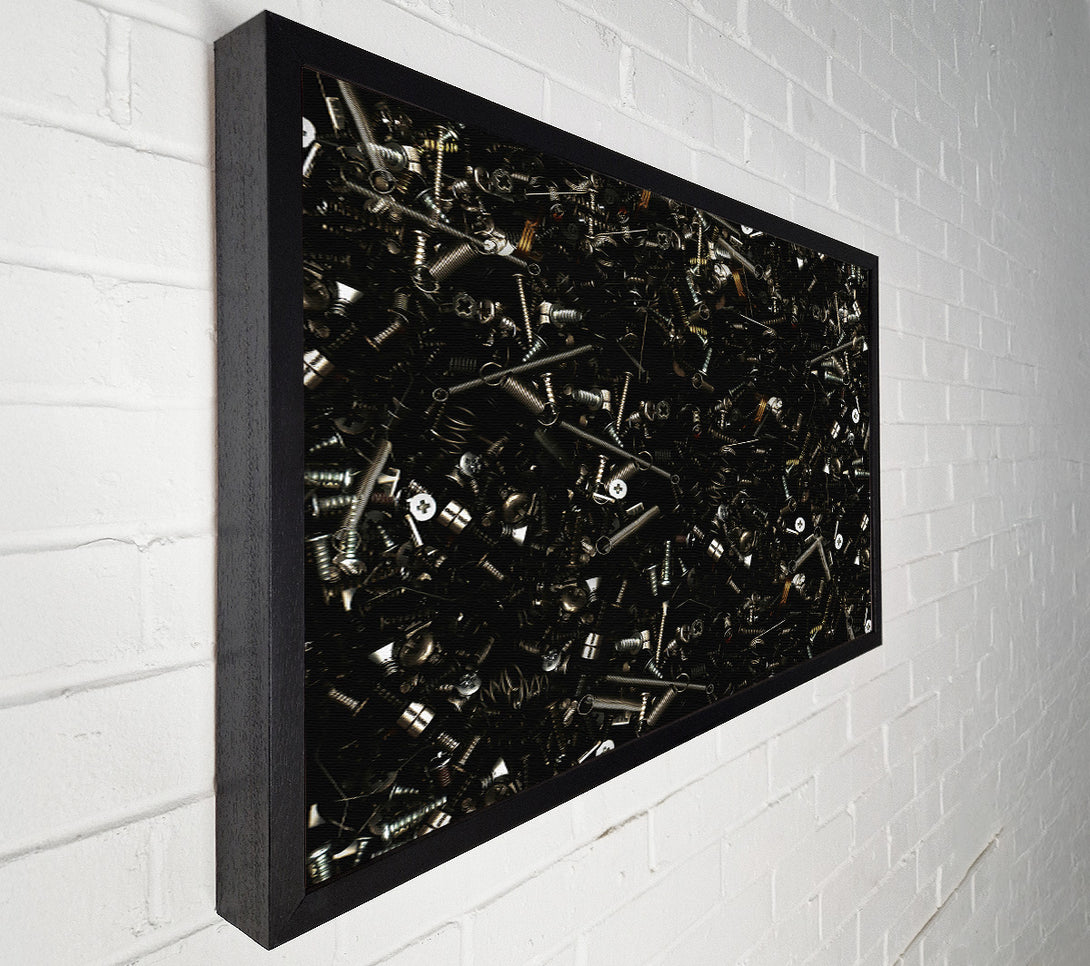  A Canvas Print of Dark Metal Chaos Canvas Wall Art
