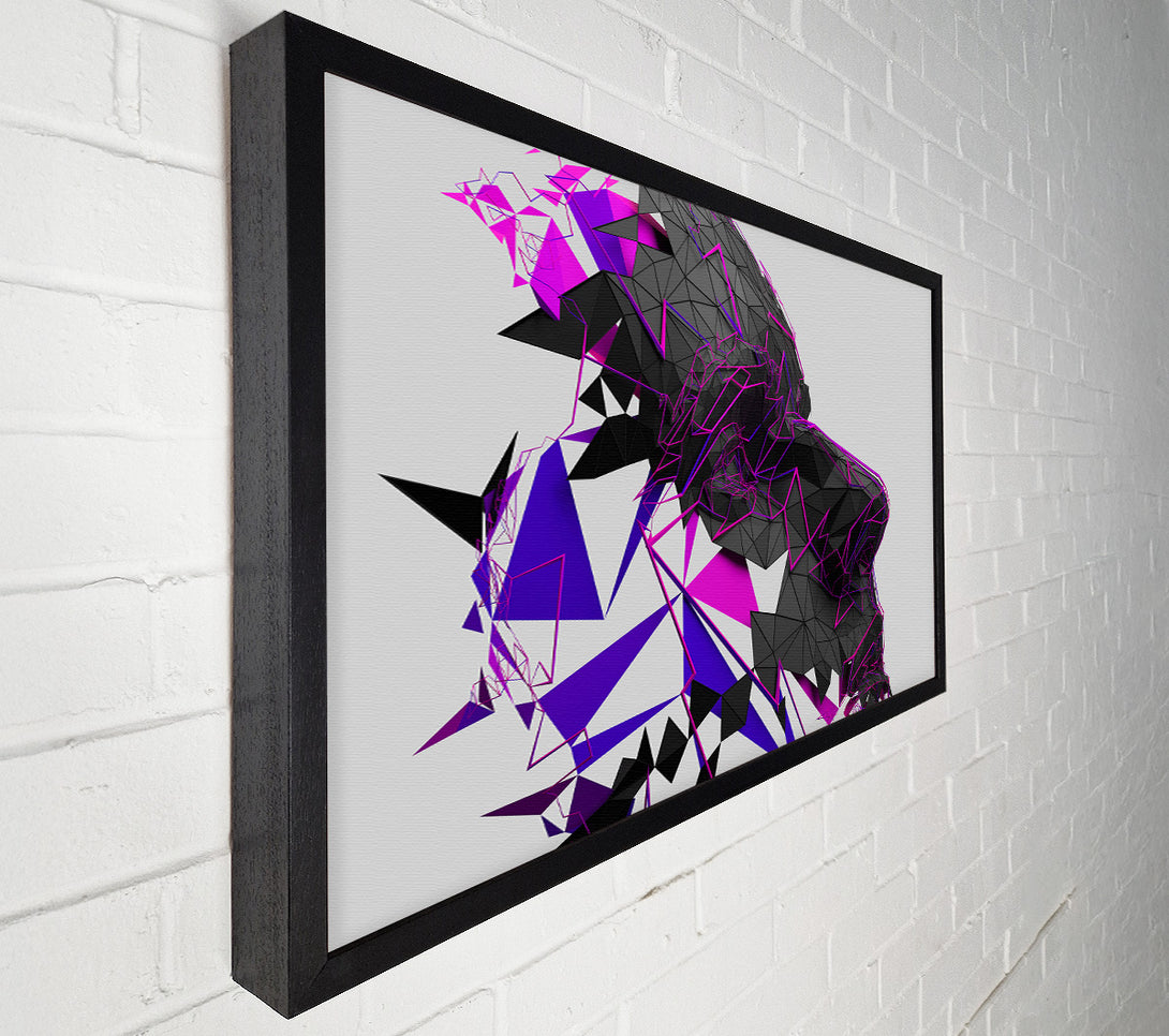  A Canvas Print of Face Lines Canvas Wall Art