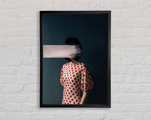 Faceless Framed Print