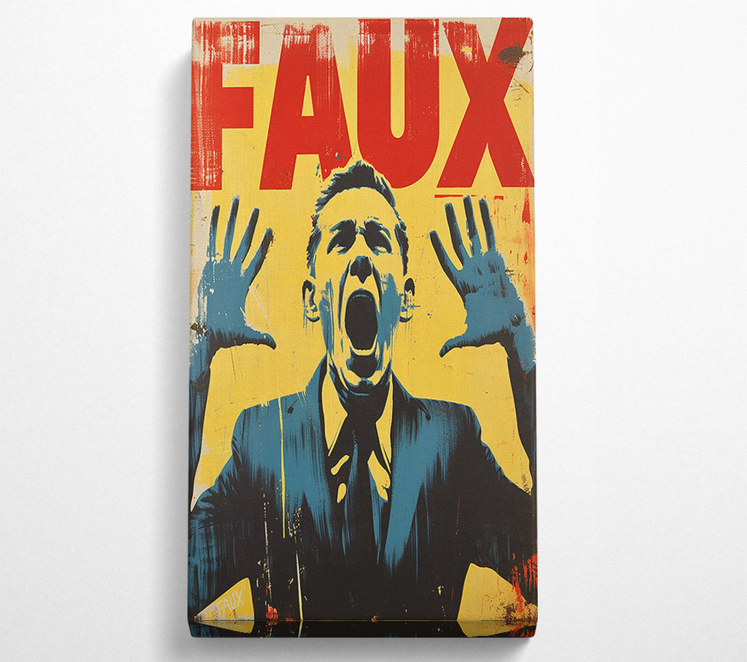  A Canvas Print of Fake News Canvas Art