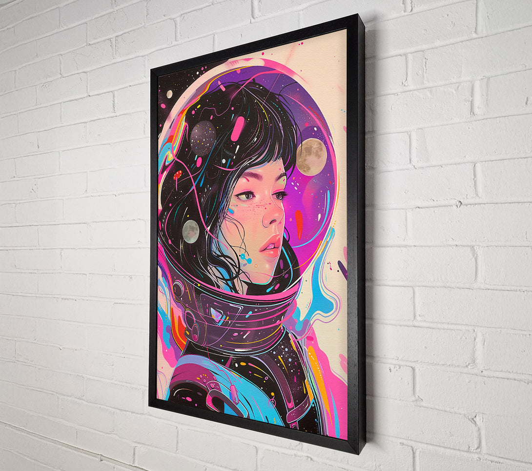  A Canvas Print of Pink Cosmic Dream Canvas Art
