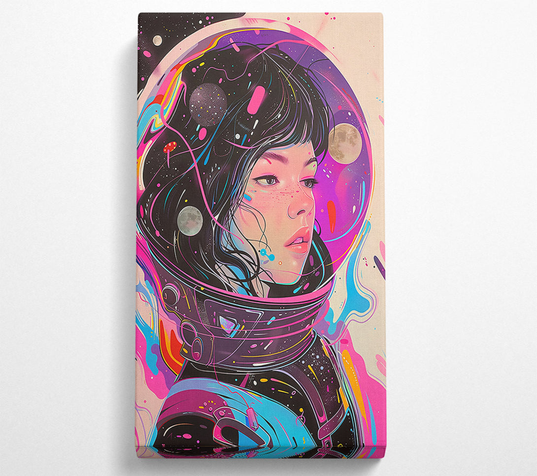  A Canvas Print of Pink Cosmic Dream Canvas Art