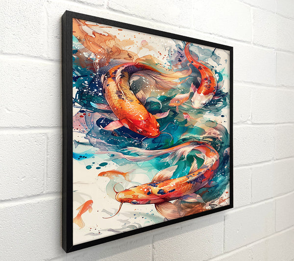 Orange Koi Symphony