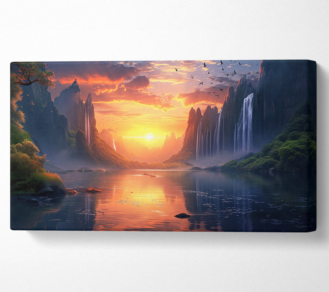  A Canvas Print of Fantasy Landscape Canvas Wall Art