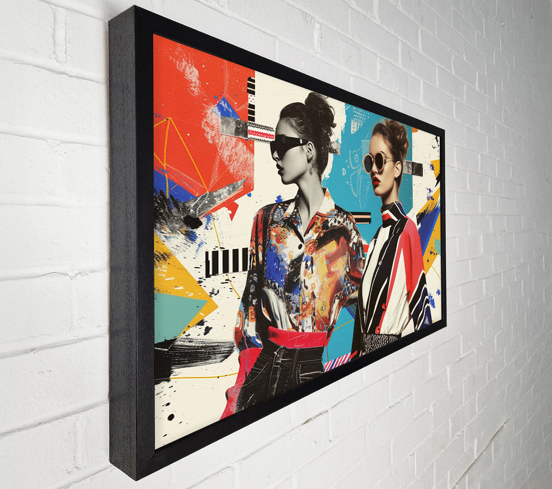  A Canvas Print of Fashion Women Canvas Print