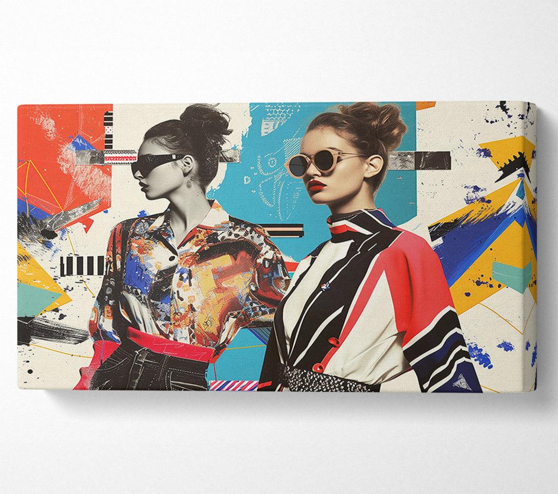  A Canvas Print of Fashion Women Canvas Print