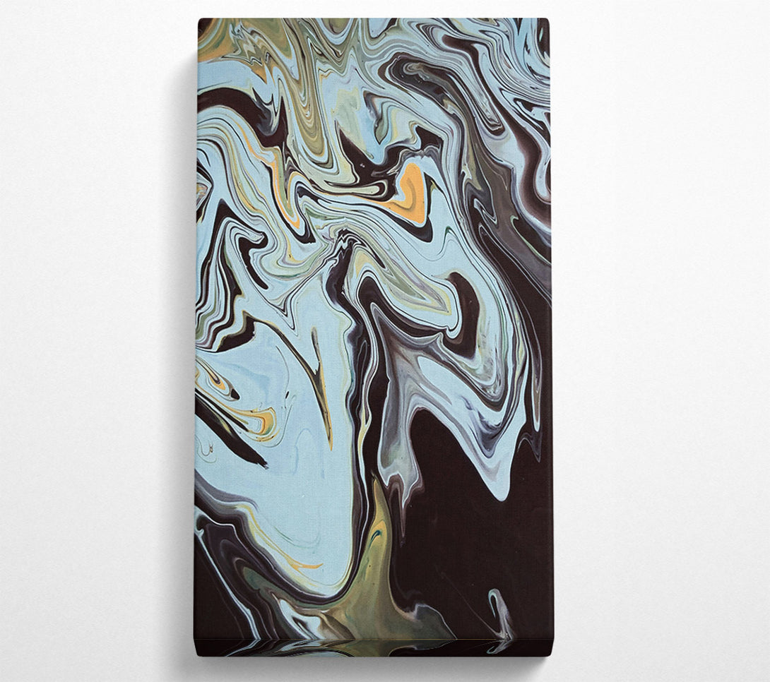  A Canvas Print of Azure Liquid Dreams Canvas Wall Art
