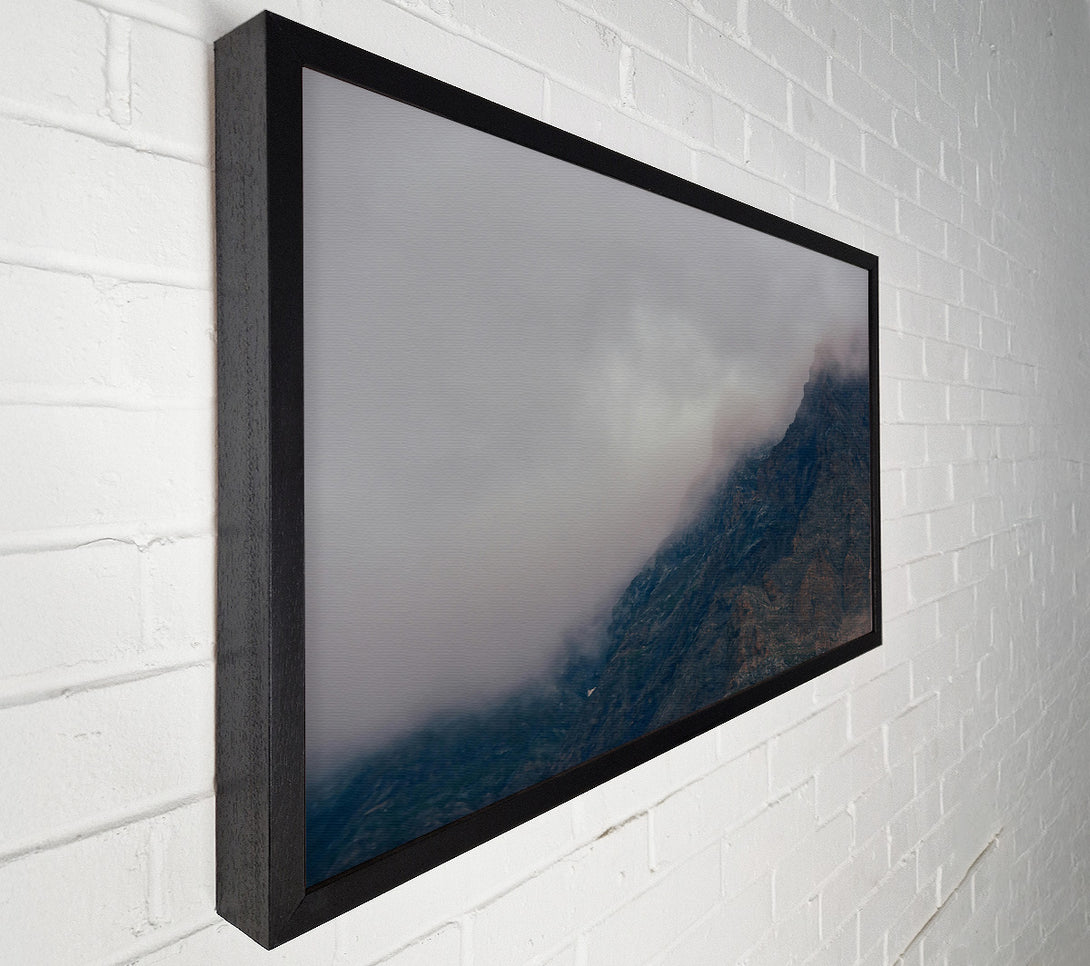  A Canvas Print of Gray Mountain Mist Canvas Print