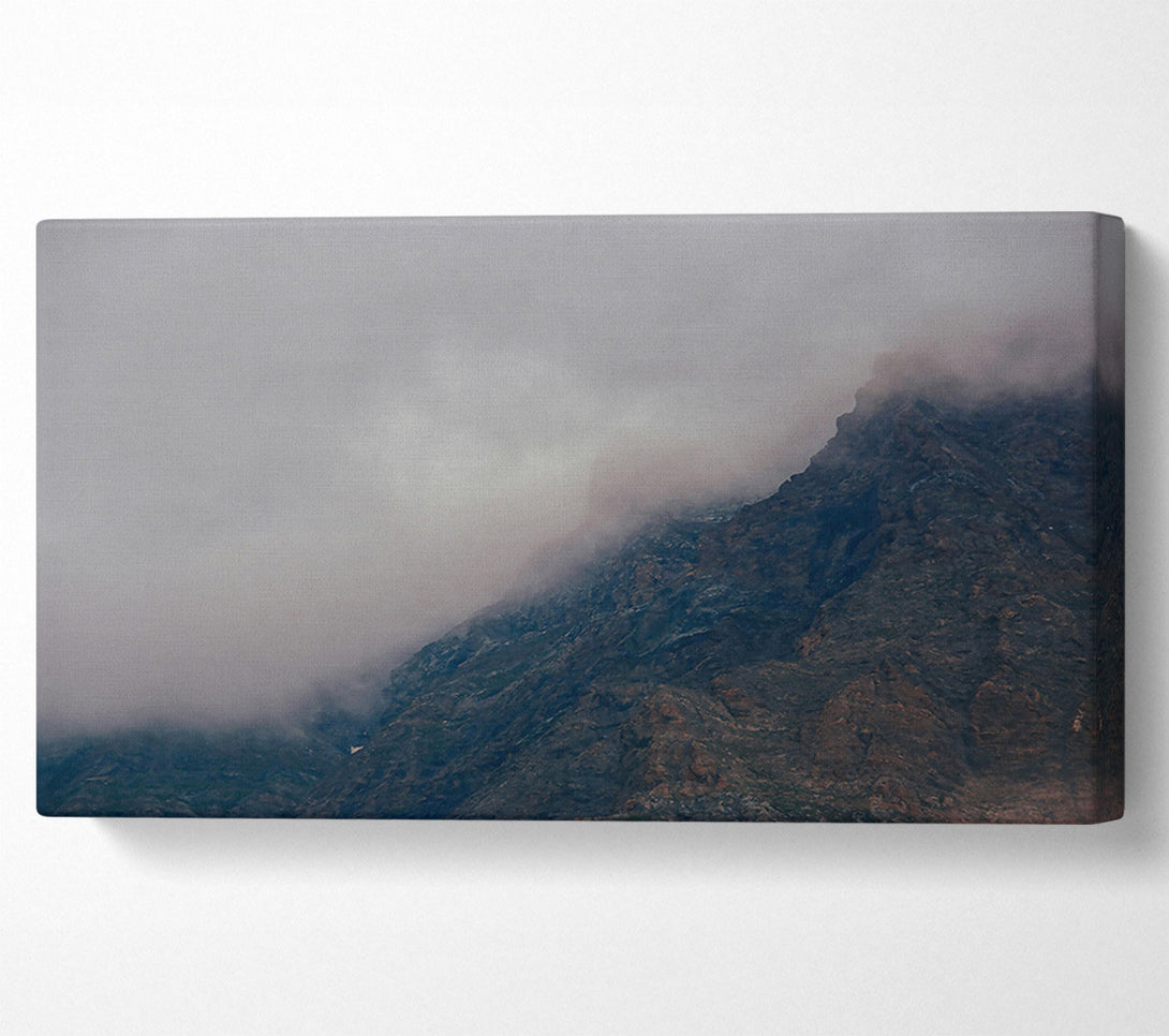  A Canvas Print of Gray Mountain Mist Canvas Print