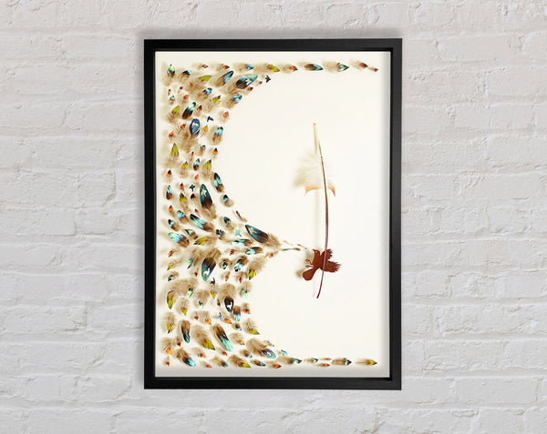 Feather Flow Framed Print