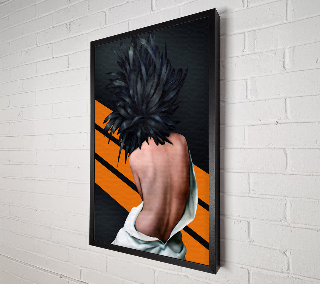  A Canvas Print of Feather Hair Canvas Art