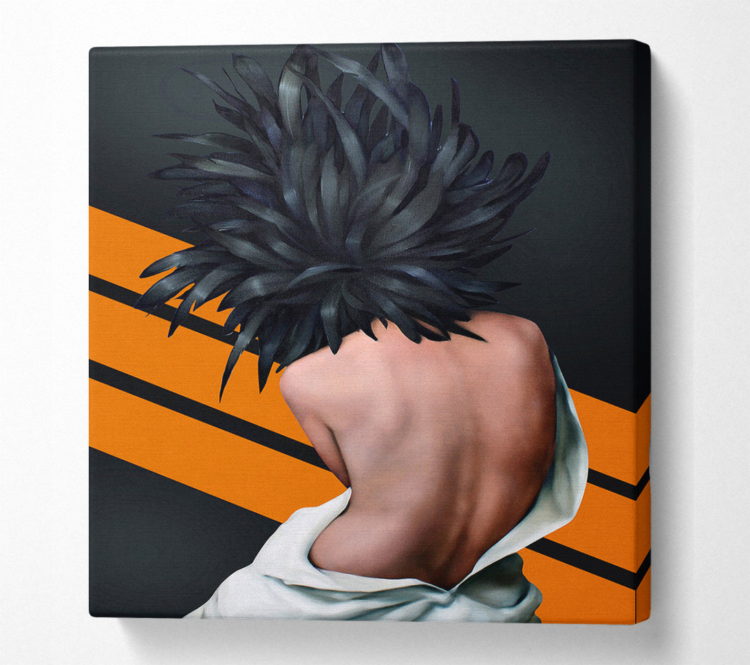  A Canvas Print of Feather Hair Canvas Art