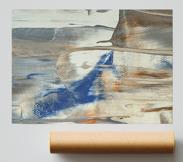 Blue Hues On Canvas Print