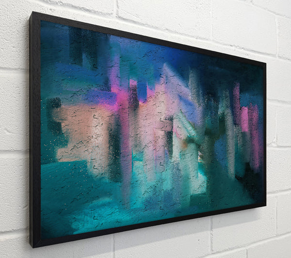 Teal Cityscape Dreams