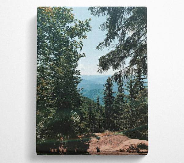  A Canvas Print of Blue Ridge View Canvas Wall Art
