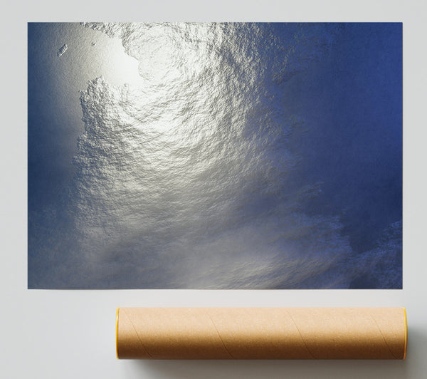 Azure Water Reflections Giclee Print