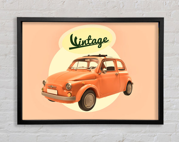 Fiat 500 Framed Print