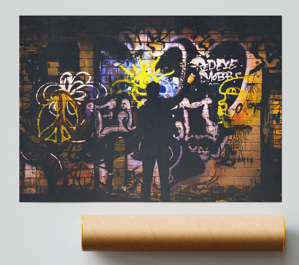 The Yellow Heart Print