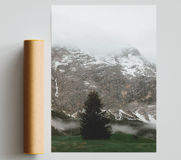 Green Mountain Solitude Poster