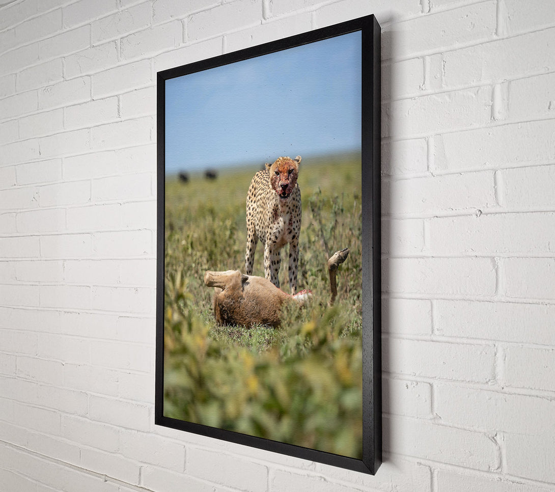  A Canvas Print of Banksy Golden Kill Canvas Wall Art