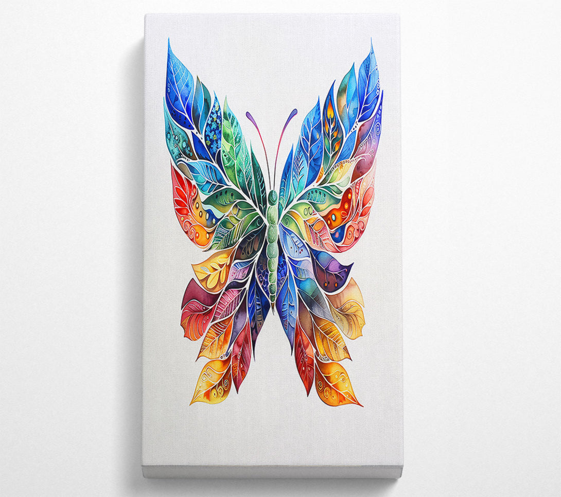  A Canvas Print of Blue Butterfly Dreams Canvas Wall Art