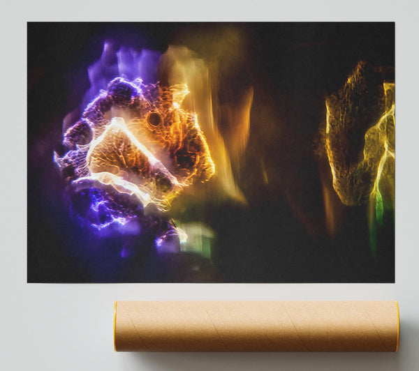 Purple Nebula Dreams Giclee Print