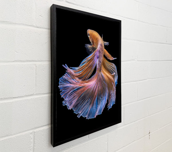 Fish Flowing Oriental