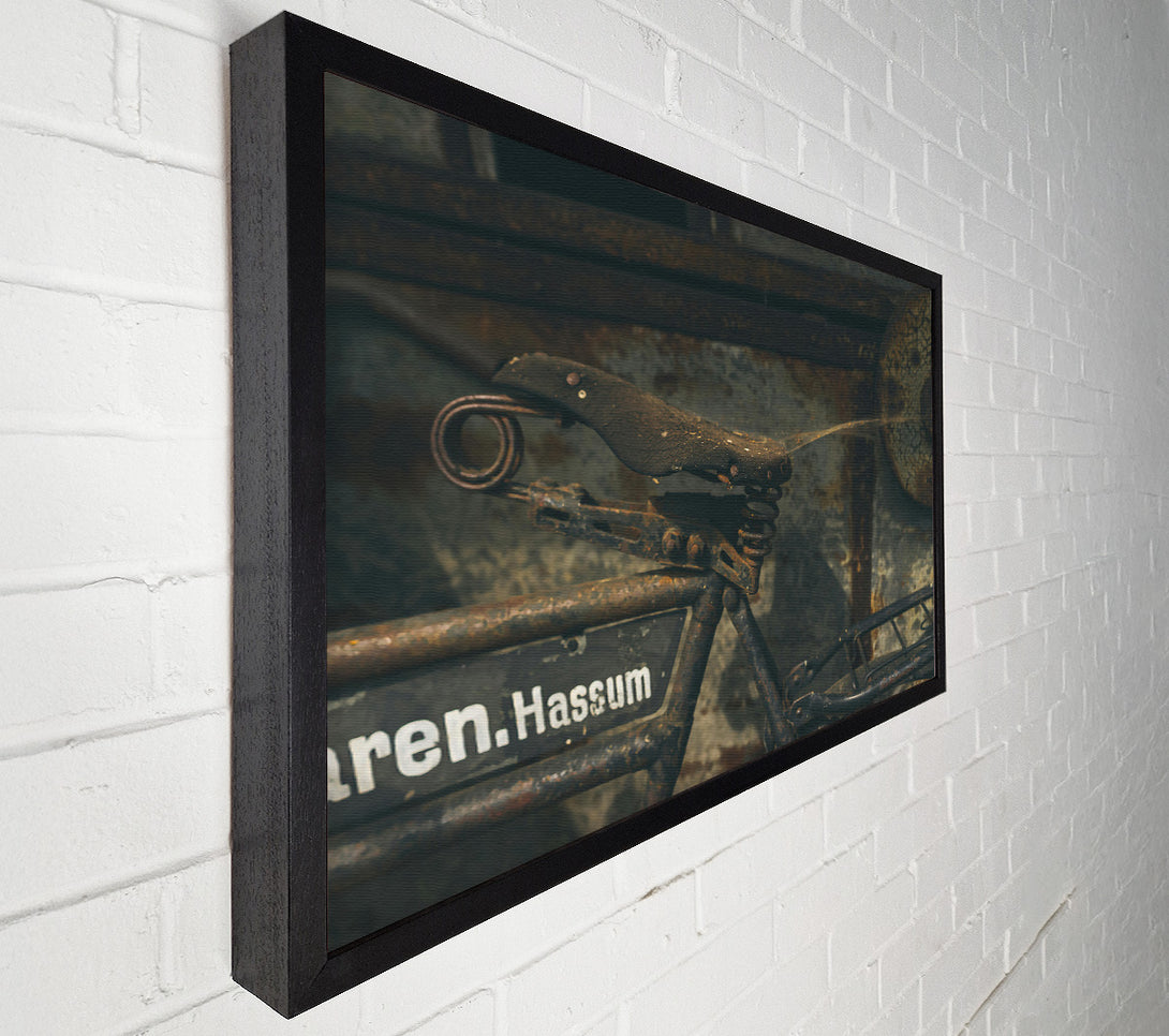  A Canvas Print of Rusty Brown Seat Canvas Art
