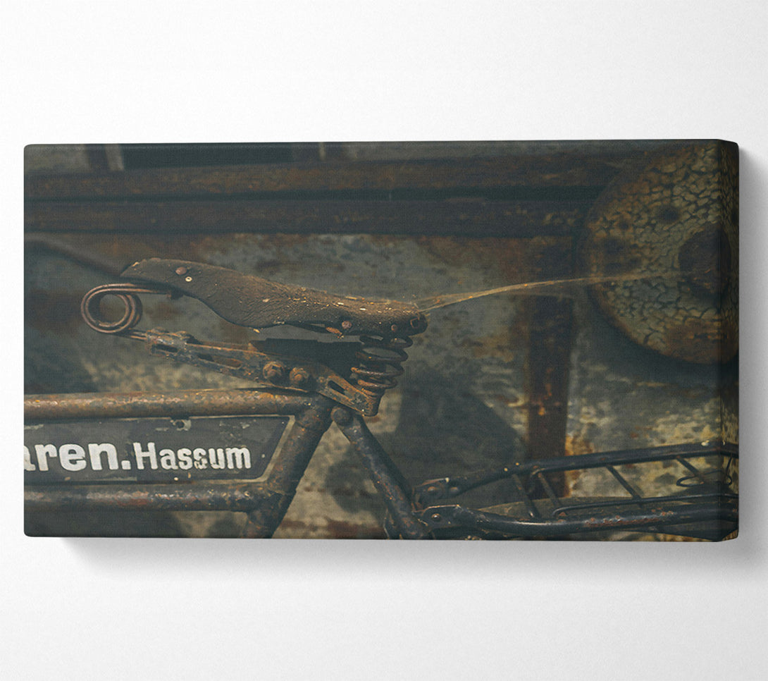  A Canvas Print of Rusty Brown Seat Canvas Art