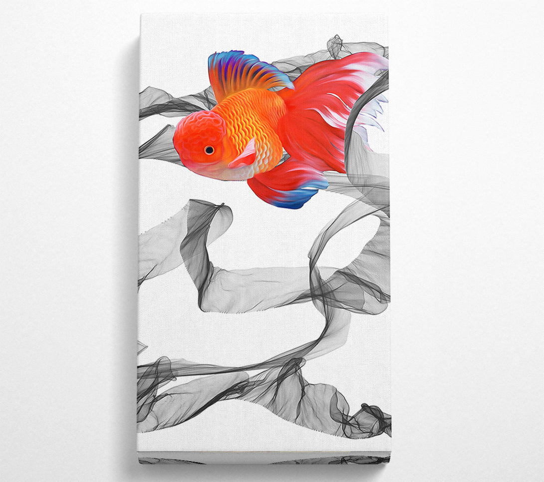  A Canvas Print of Fish Smoke Canvas Art