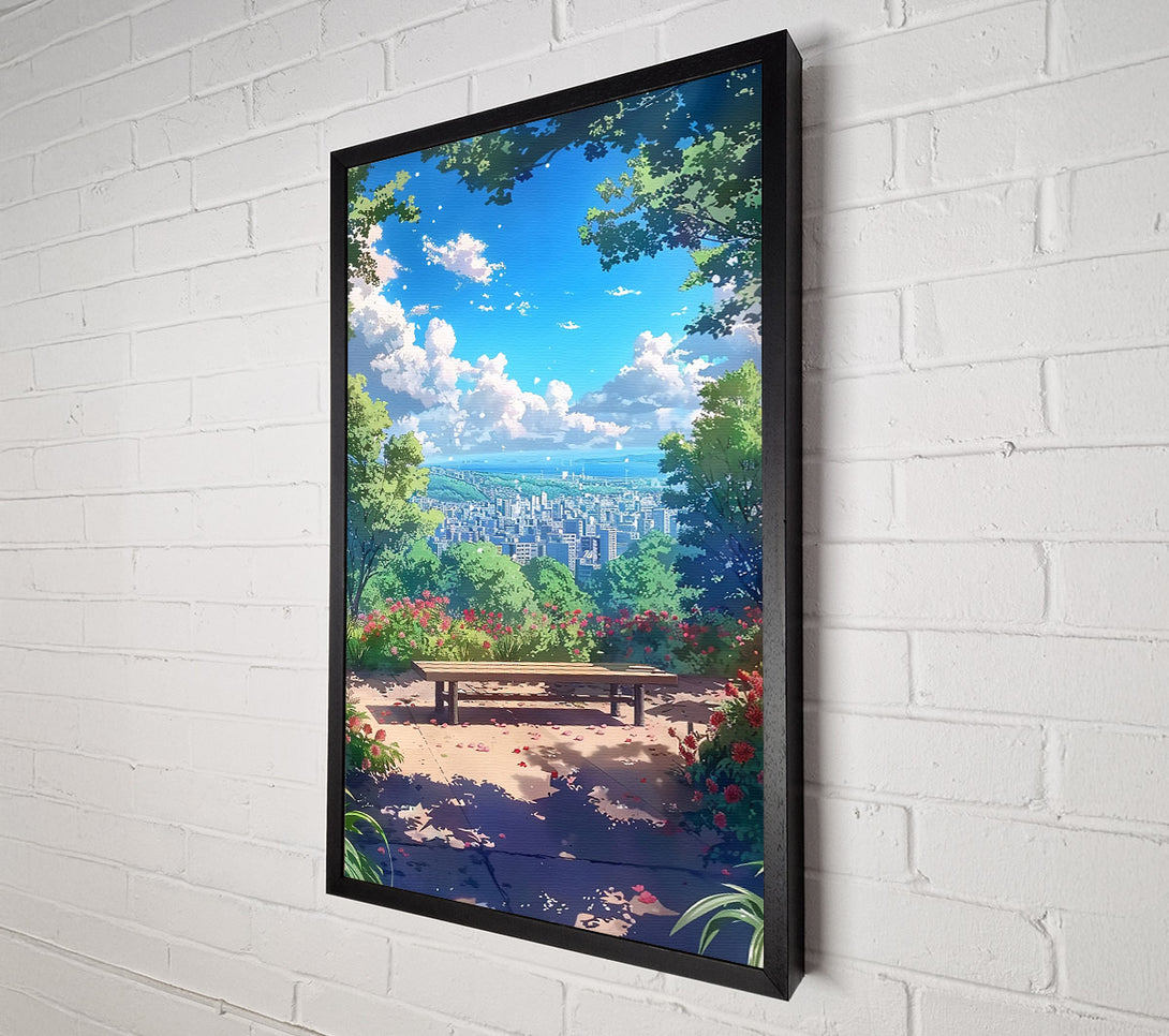 A Canvas Print of Blue Sky Daydream Canvas Print