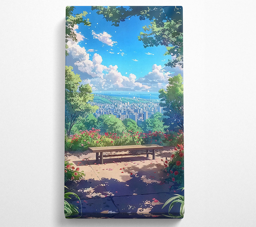  A Canvas Print of Blue Sky Daydream Canvas Print