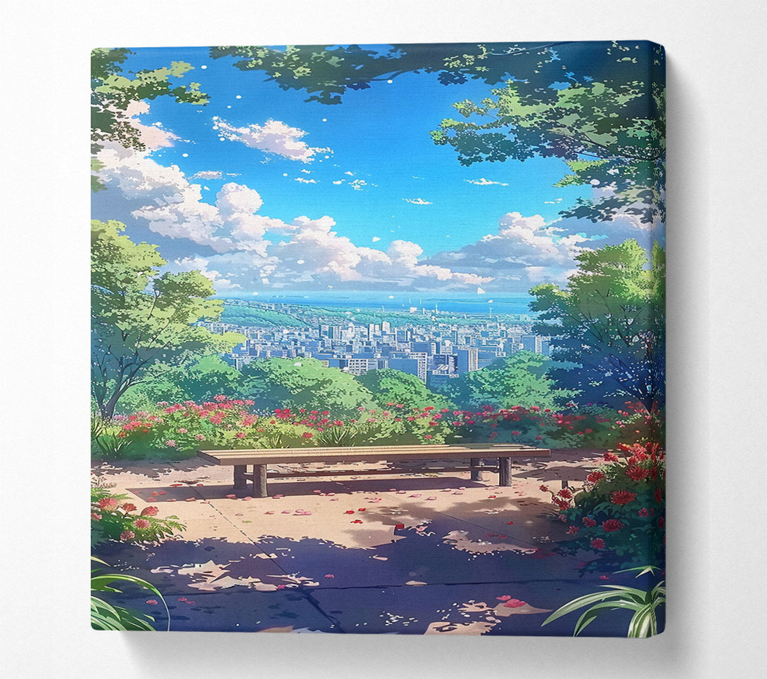  A Canvas Print of Blue Sky Daydream Canvas Print