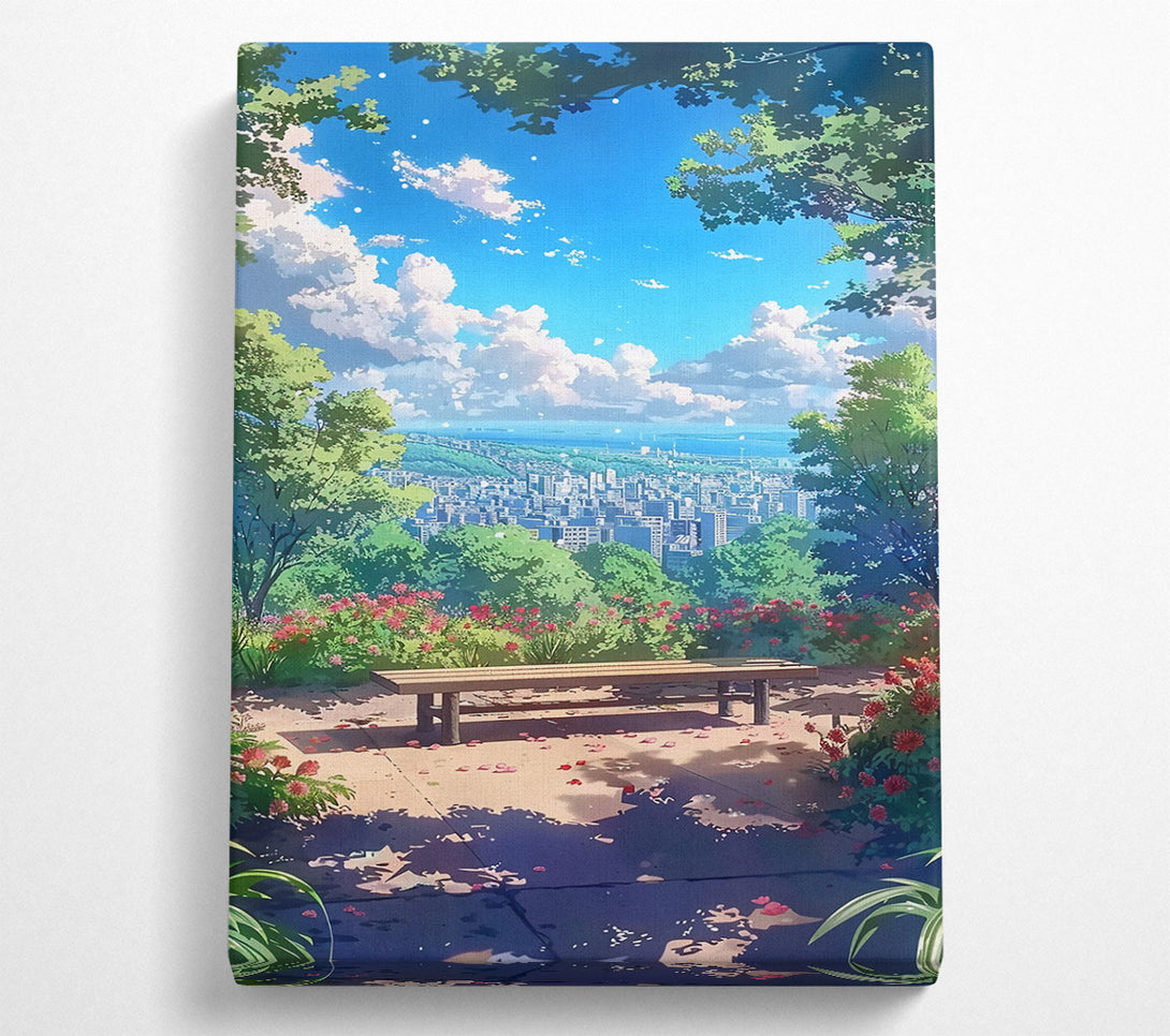  A Canvas Print of Blue Sky Daydream Canvas Print