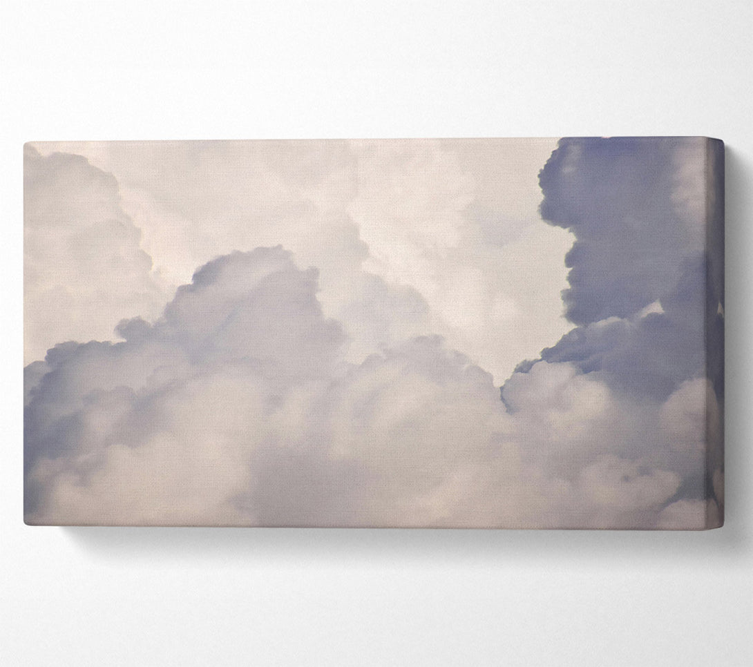  A Canvas Print of Grey Cloudy Sky Canvas Art