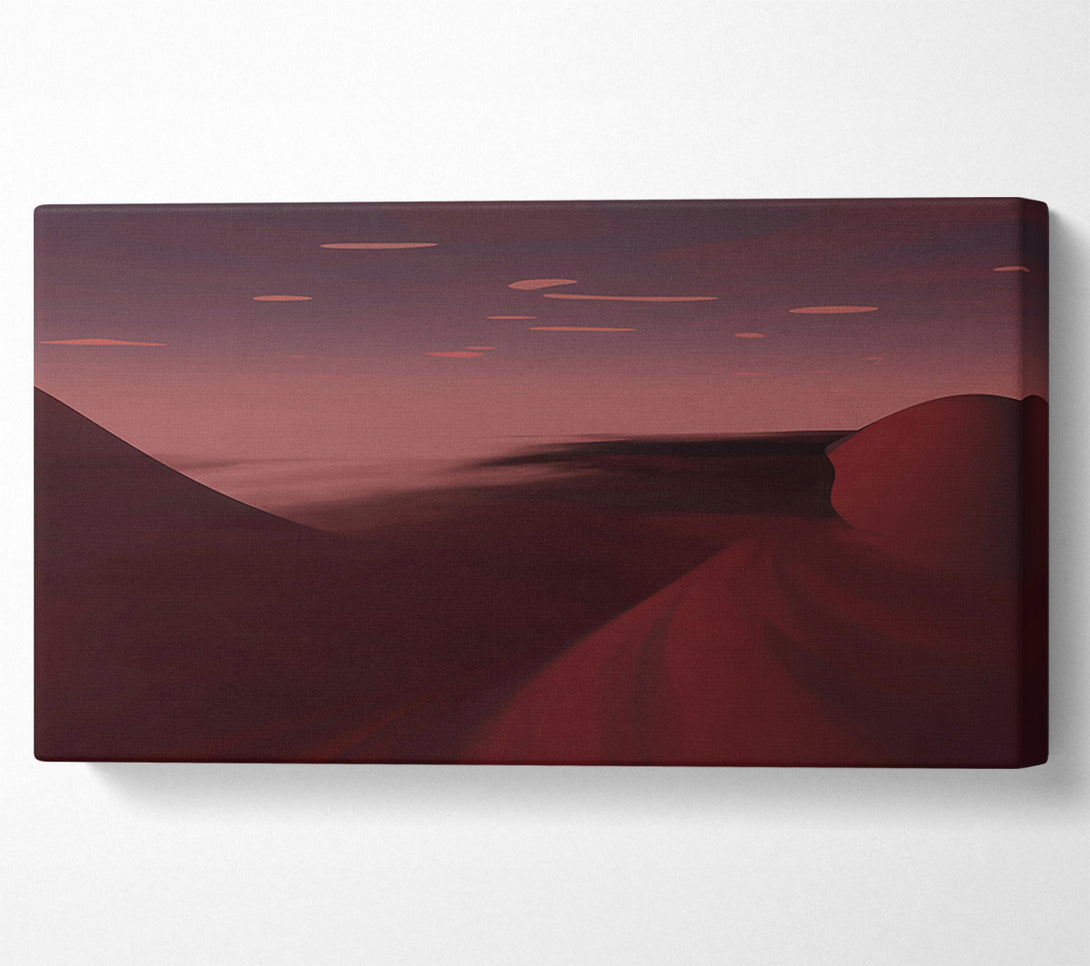  A Canvas Print of Crimson Desert Dreams Canvas Wall Art