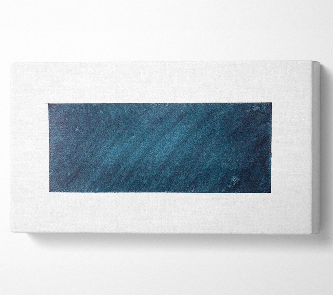  A Canvas Print of Teal Abstract Square Canvas Art