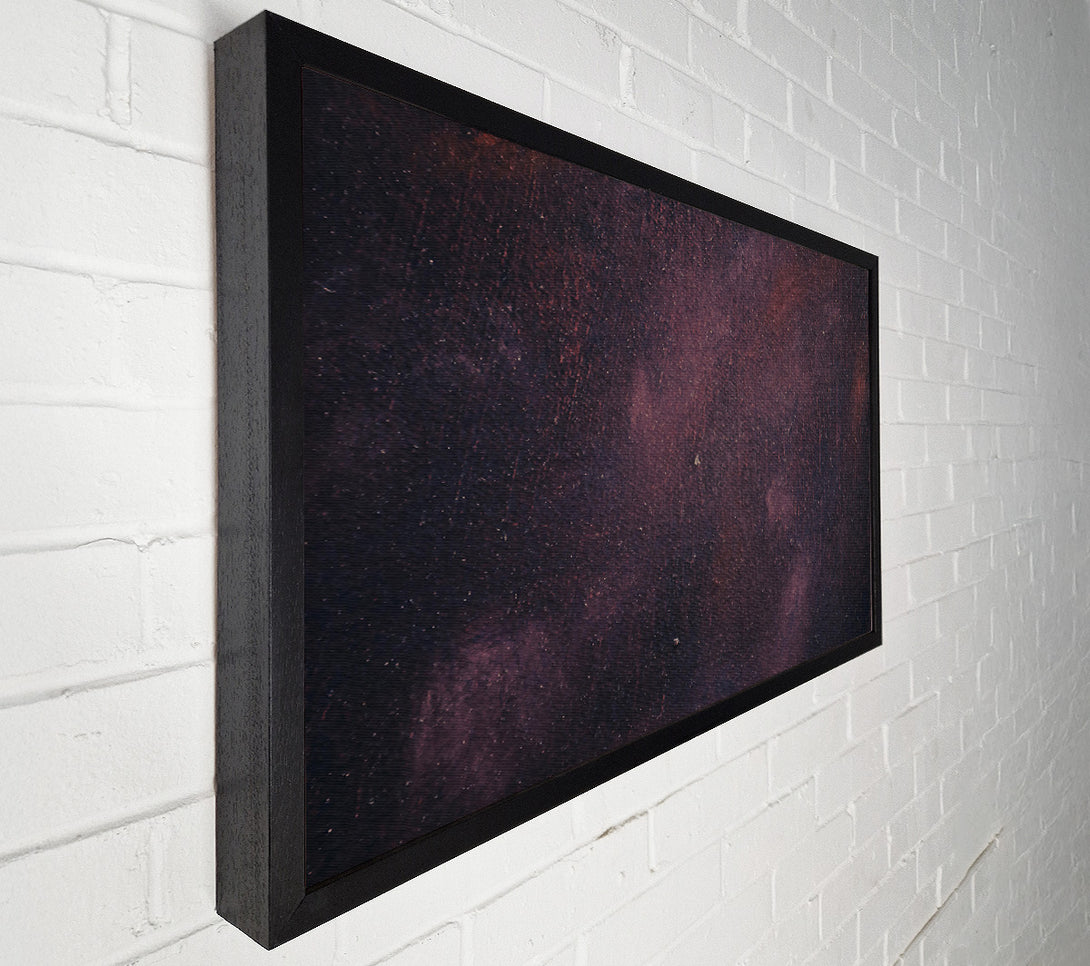  A Canvas Print of Dusky Violet Hues Canvas Wall Art