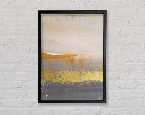Flakes Of Colour Framed Print