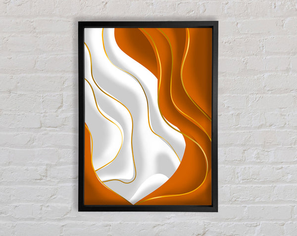 Flame Framed Print