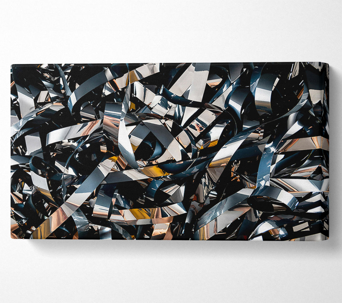  A Canvas Print of Silver Tapestry Of Time Canvas Print