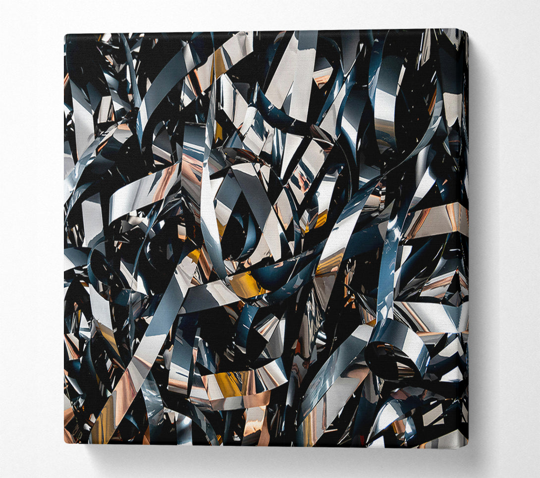  A Canvas Print of Silver Tapestry Of Time Canvas Print
