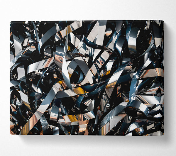  A Canvas Print of Silver Tapestry Of Time Canvas Print