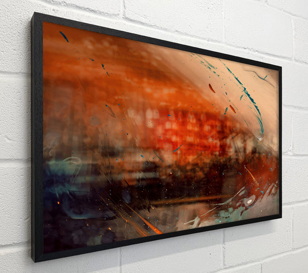 Orange Through Glass