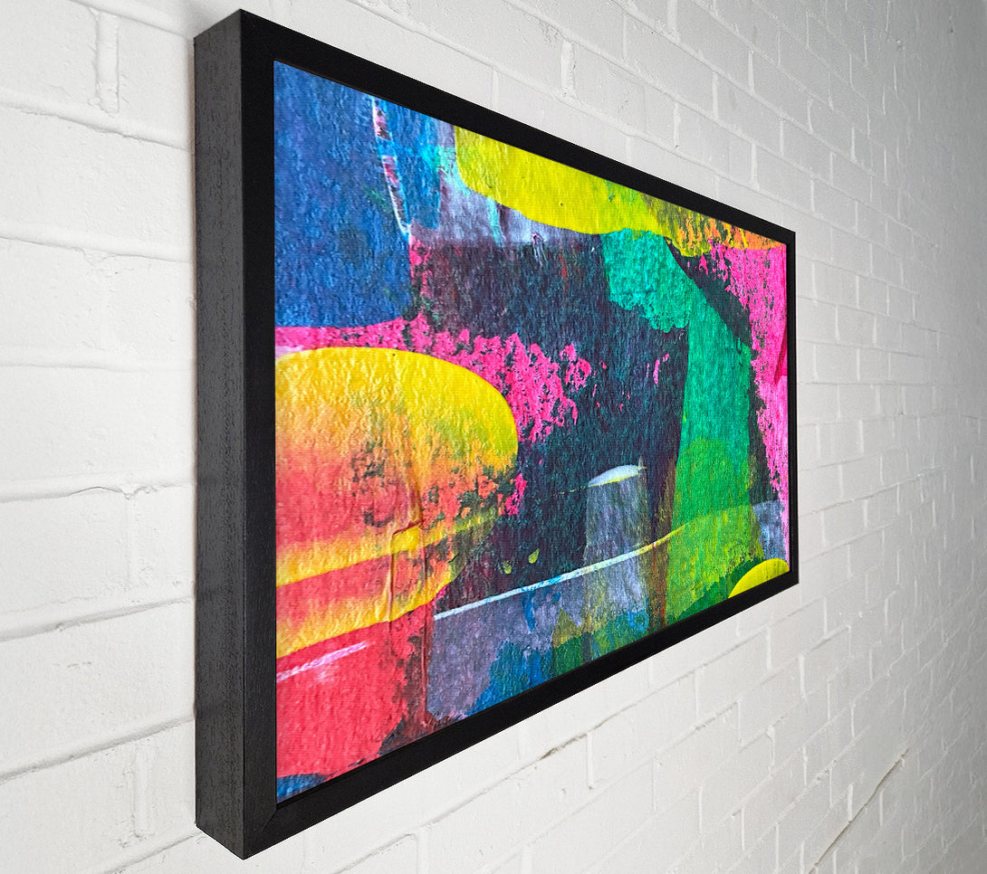  A Canvas Print of Emerald Abstract Dream Canvas Print