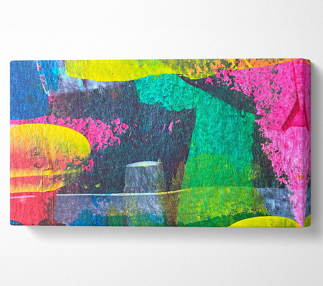  A Canvas Print of Emerald Abstract Dream Canvas Print