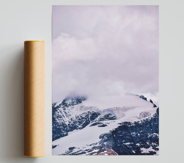 Pale Sky & Peaks Giclee Print