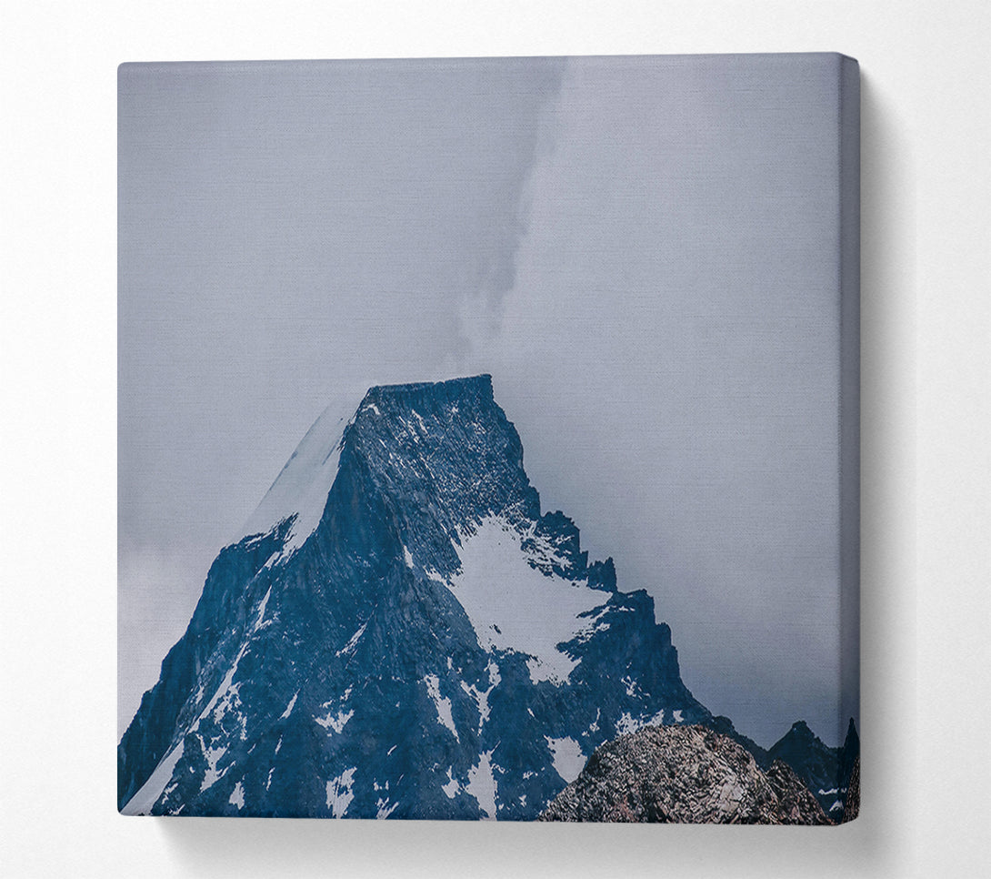  A Canvas Print of Blue Mountain Peak Canvas Print
